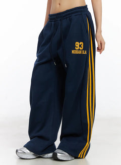 wide-leg-track-pants-cd519 / Dark blue
