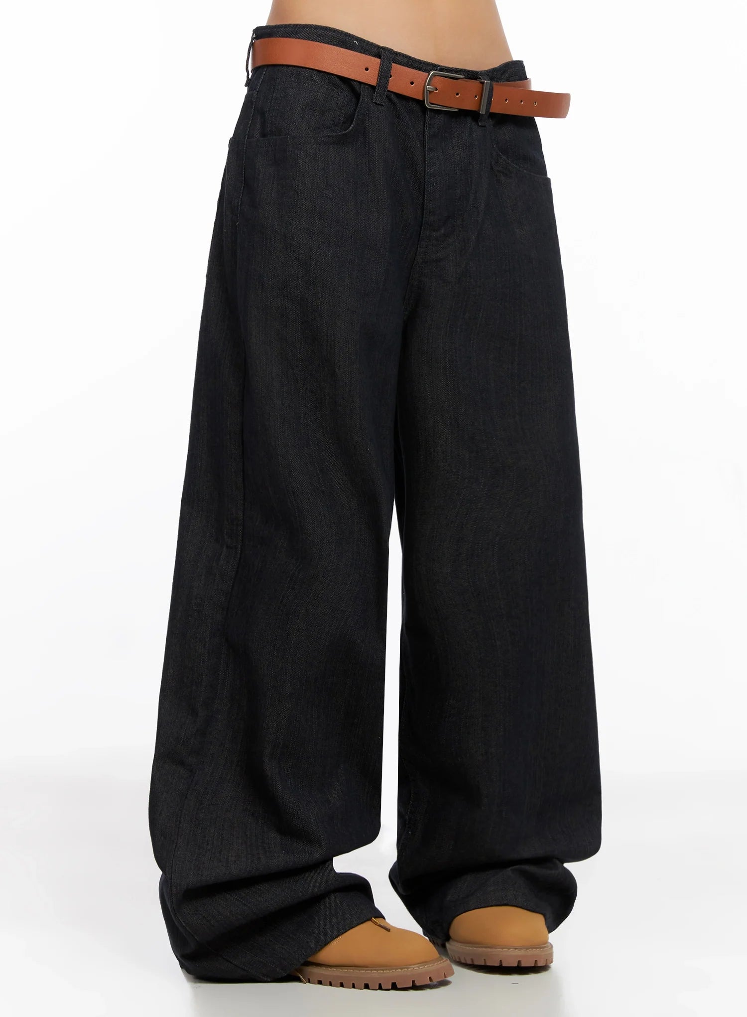 heidi-wide-leg-jeans-ig527 / Dark blue