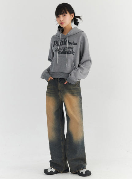 vintage-washed-wide-leg-jeans-co330 / Dark blue