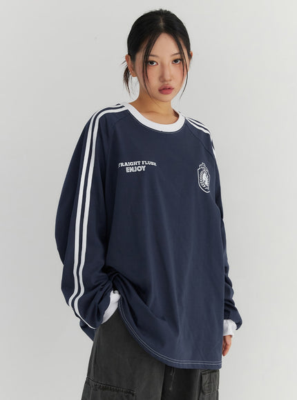 unisex-sporty-soccer-top-co306 / Dark blue