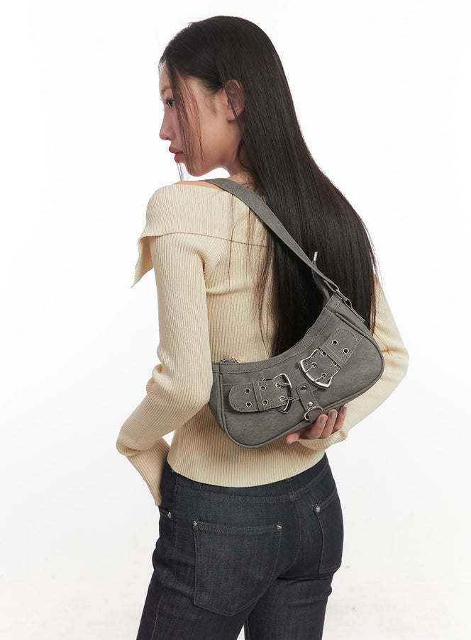 Urban Buckle Shoulder Bag CF525