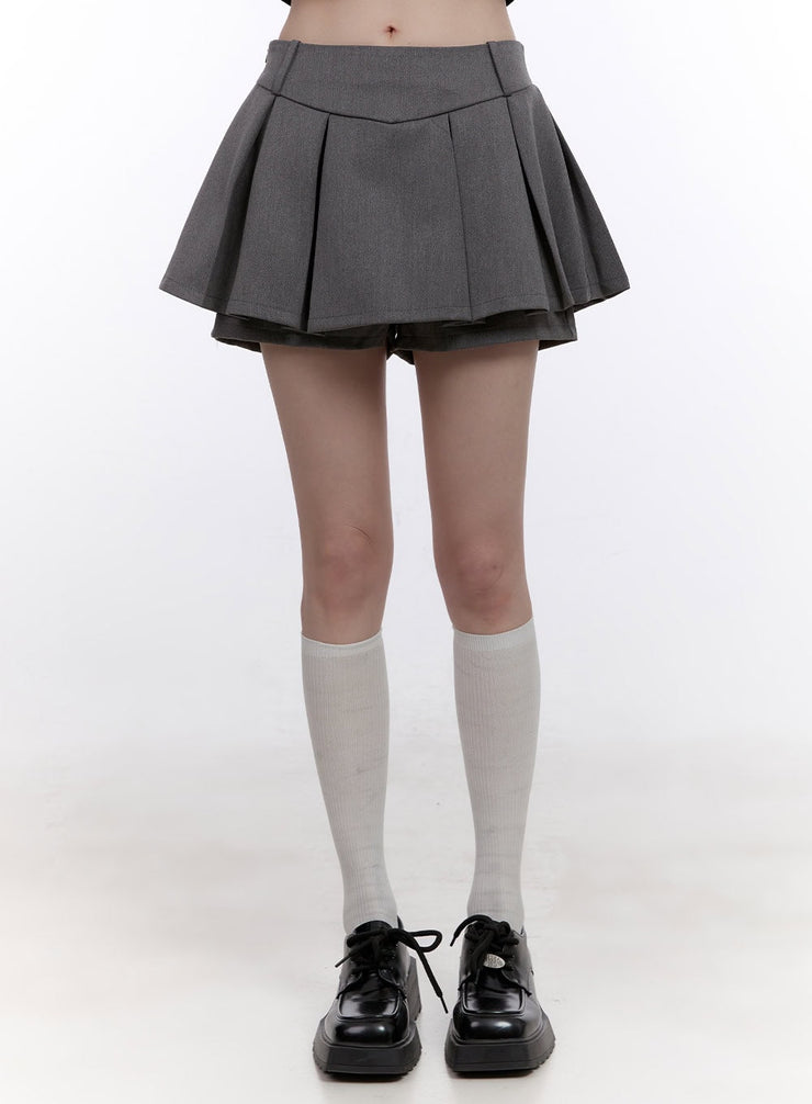 Essential Pleated Mini Skort CF512