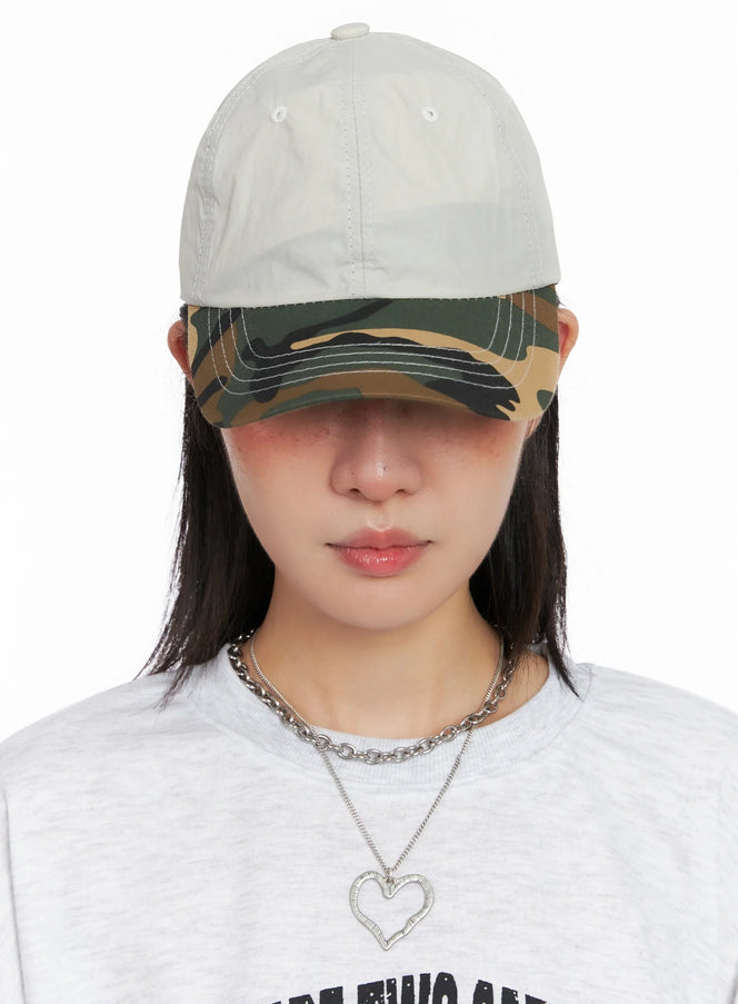 camouflage-baseball-cap-is508 / Gray