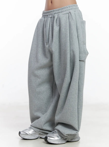 oversized-sweatpatns-cj530 / Gray