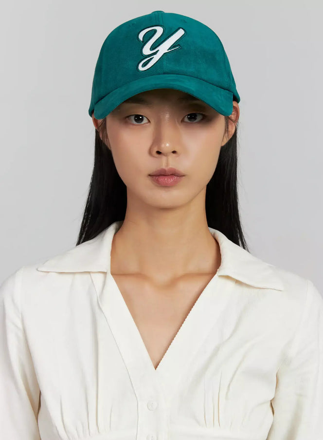 suede-y-baseball-cap-ij502 / Green