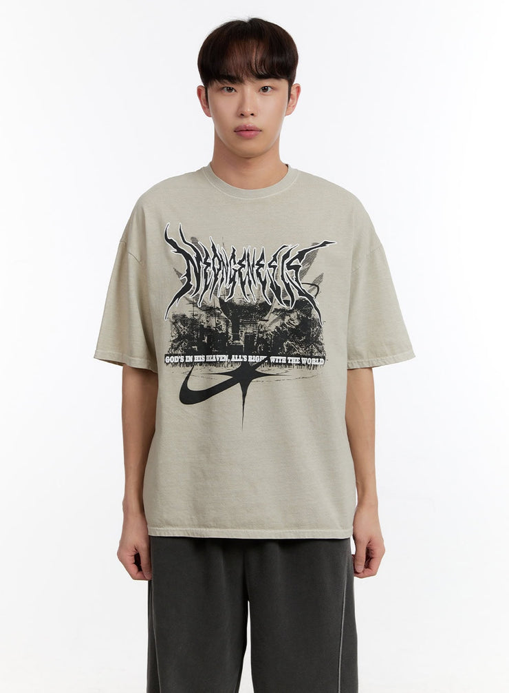 Men's Urban Chic Graphic T-Shirt IA504