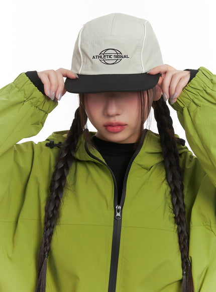 Multi-Stitch Graphic Logo Cap CF524