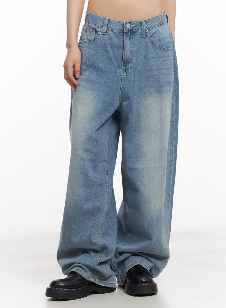 elsa-washed-wide-leg-jeans-cy512 / Light blue