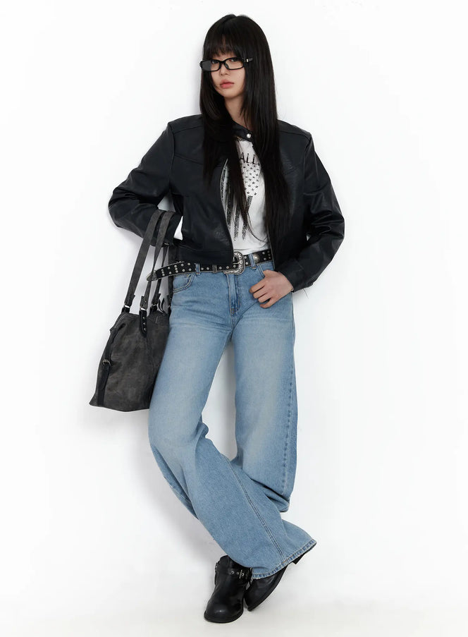 eunj-wide-leg-baggy-jeans-cm512 / Light blue