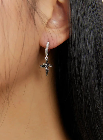 cubic-earrings-id525 / Silver