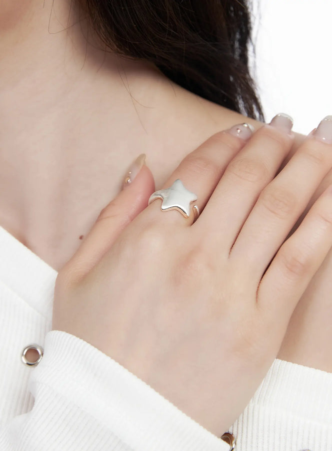 big-star-design-ring-cf525 / Silver