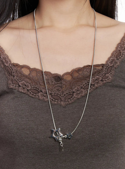 Twinkle Star Pendant Necklace CD530