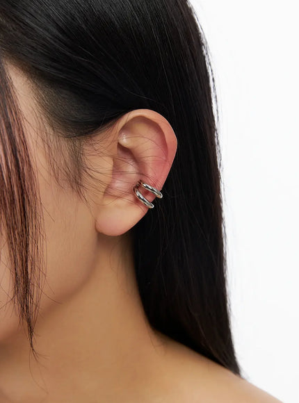 Double Hoop Ear Cuff IM531