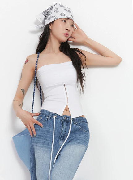 cotton-corset-tube-top-ic503 / White
