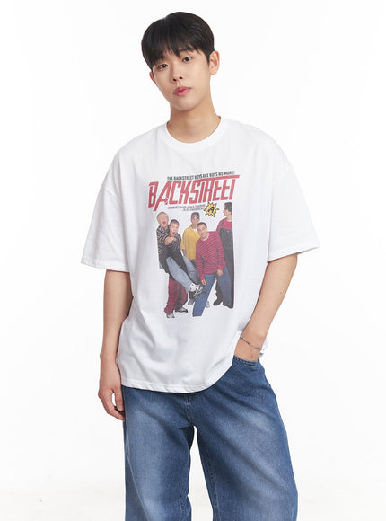 mens-backstreet-graphic-t-shirt-ia529 / White