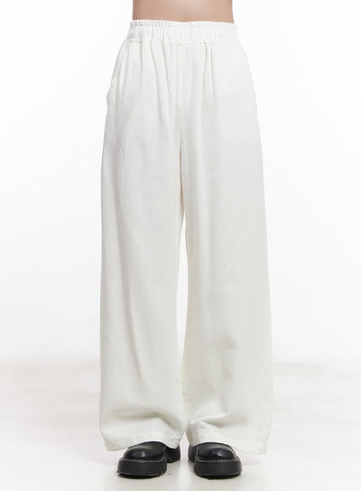 essential-cotton-wide-fit-pants-cy523 / White