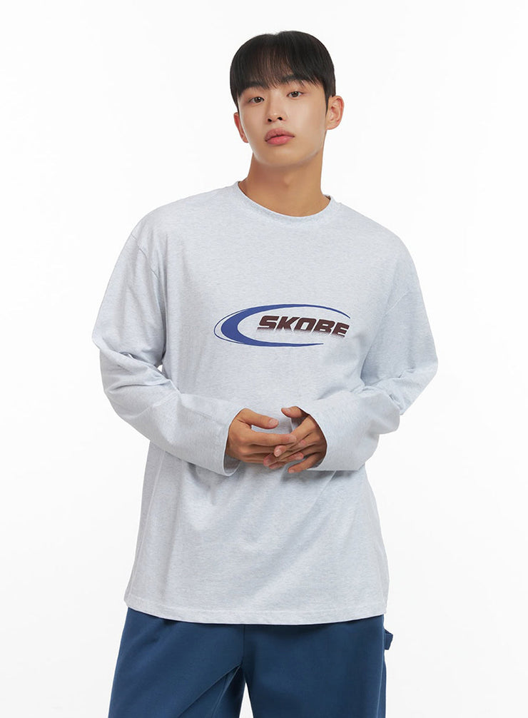 mens-graphic-long-sleeve-t-shirt-io420 / White