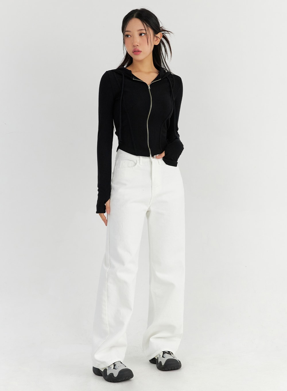 wide-fit-cotton-pants-co327 / White