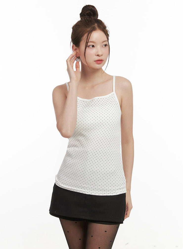 Classic Polka-Dot Tank Top IJ530