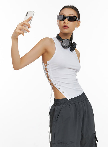 x-strap-tank-top-il409 / White