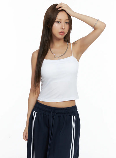 cropped-basic-tank-top-cs505 / White