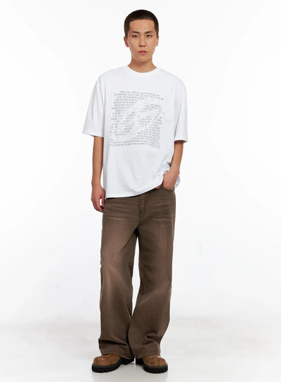 mens-graphic-print-tee-ig511 / White