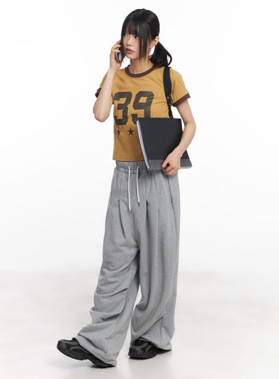 dual-tone-graphic-top-cy512 / Yellow