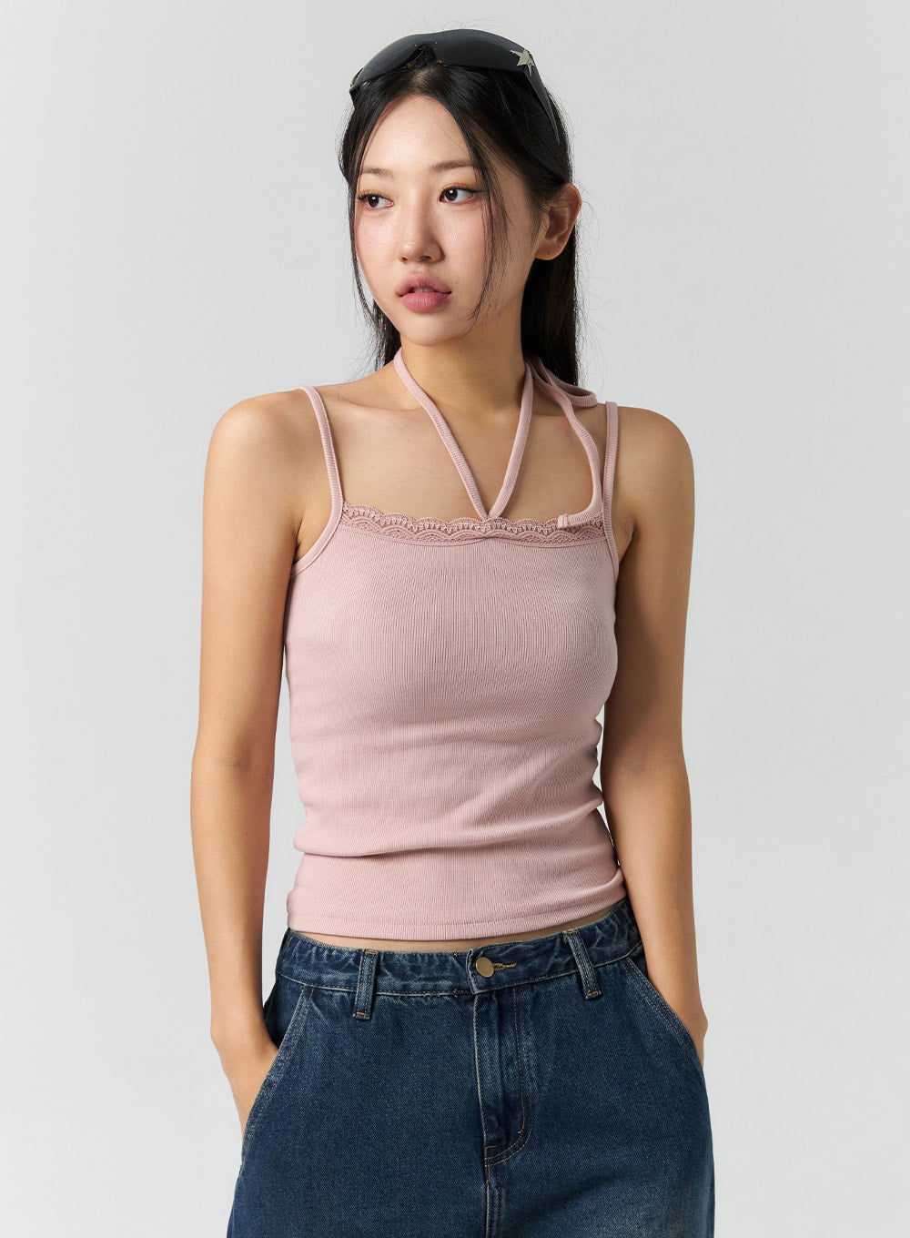 halter-neck-lace-cami-cs302