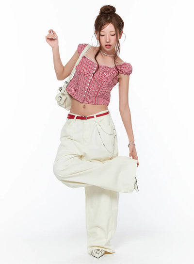 studded-cross-chain-wide-pants-ca514