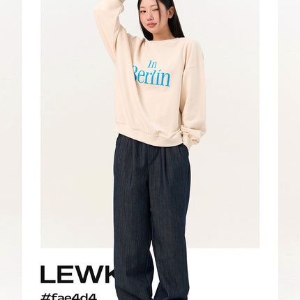 comfy-wide-leg-jeans-io317 / Black