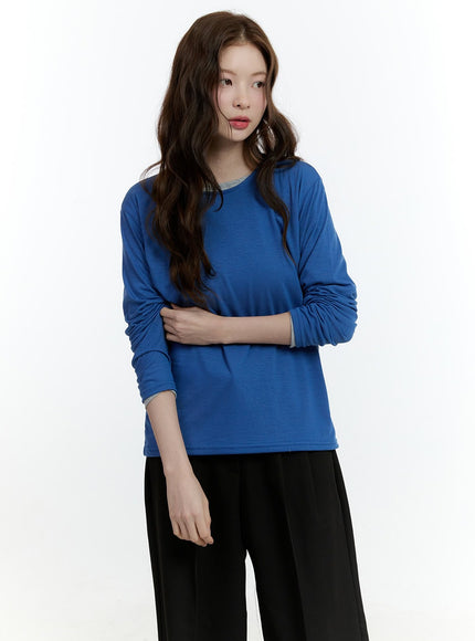 essential-comfort-long-sleeve-tee-cf504 / Blue