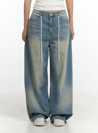 loose-fit-baggy-jeans-cl410 / Blue