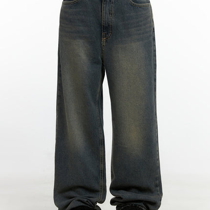 alina-washed-wide-leg-jeans-cn407 / Blue