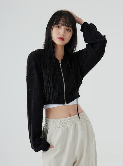 Ankle String Elastic Wide Pants OO28