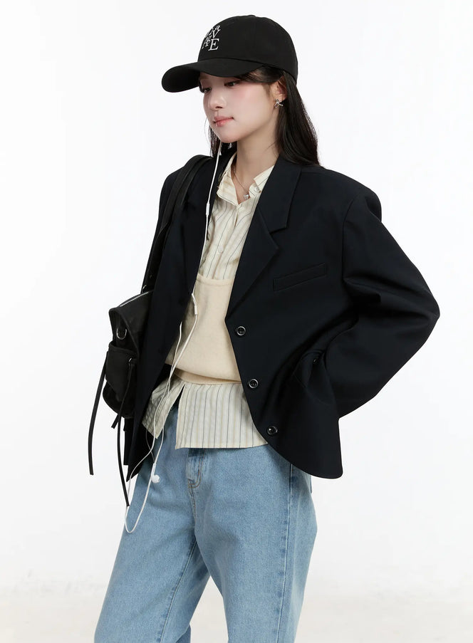 classic-tailored-blazer-cm510 / Dark blue