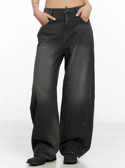 nayeli-baggy-jeans-cj522 / Dark gray