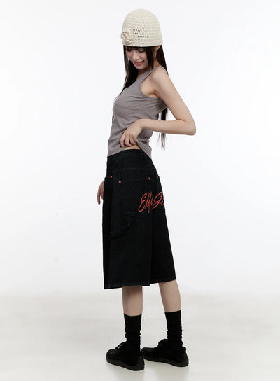 red-text-graphic-embroidered-jorts-cl504