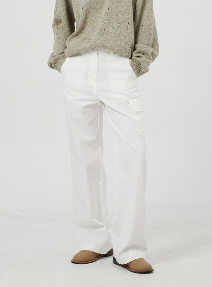 Cargo Cotton Pants OM302