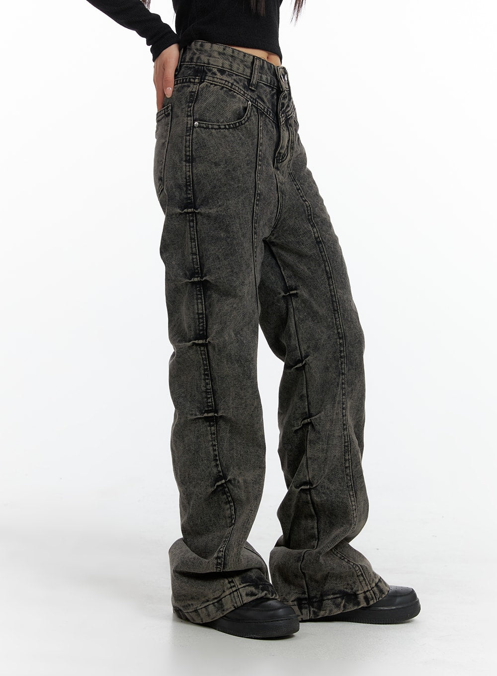 side-pintuck-washed-bootcut-jeans-cf429
