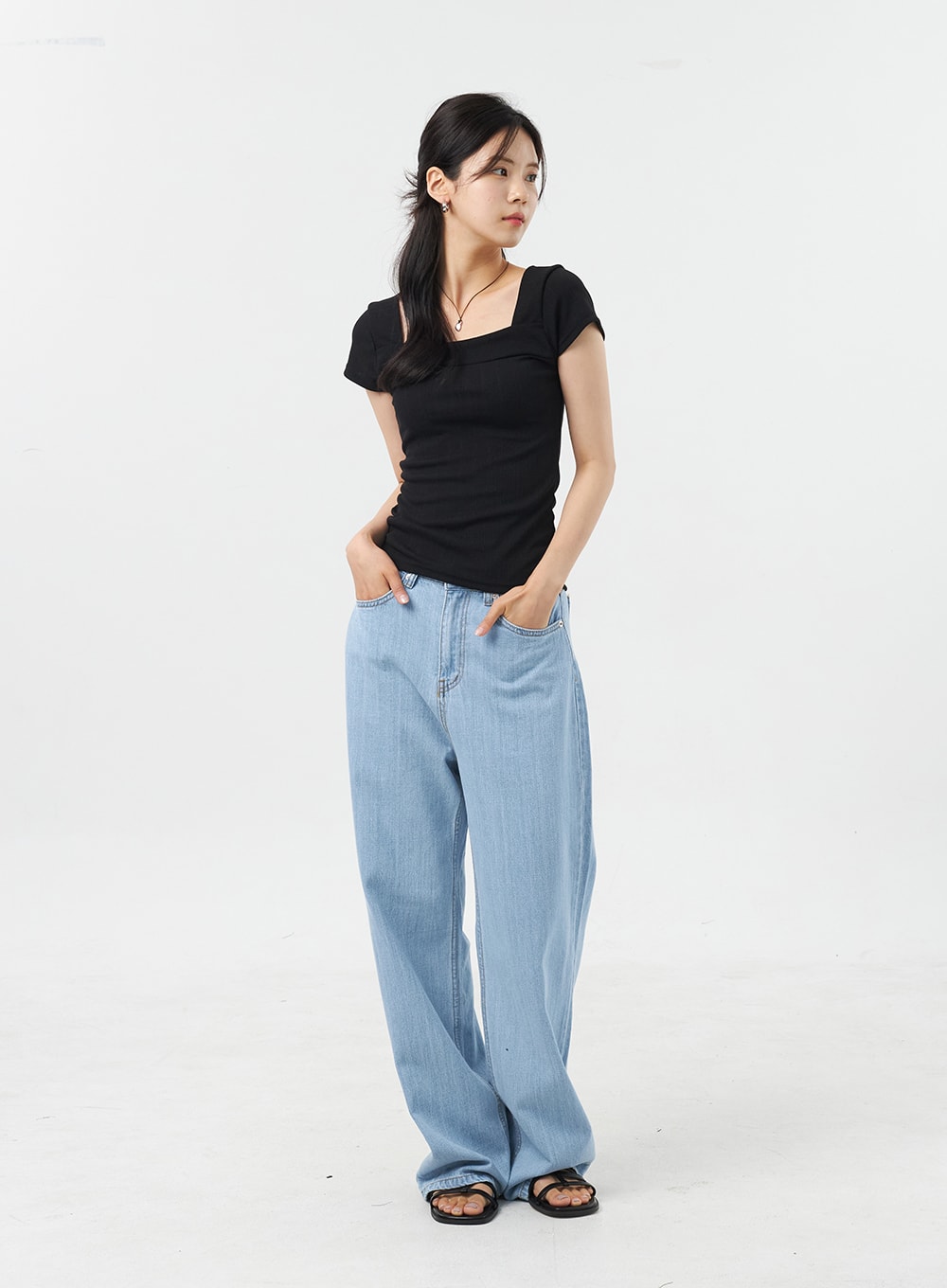 Baggy hot sale light jeans