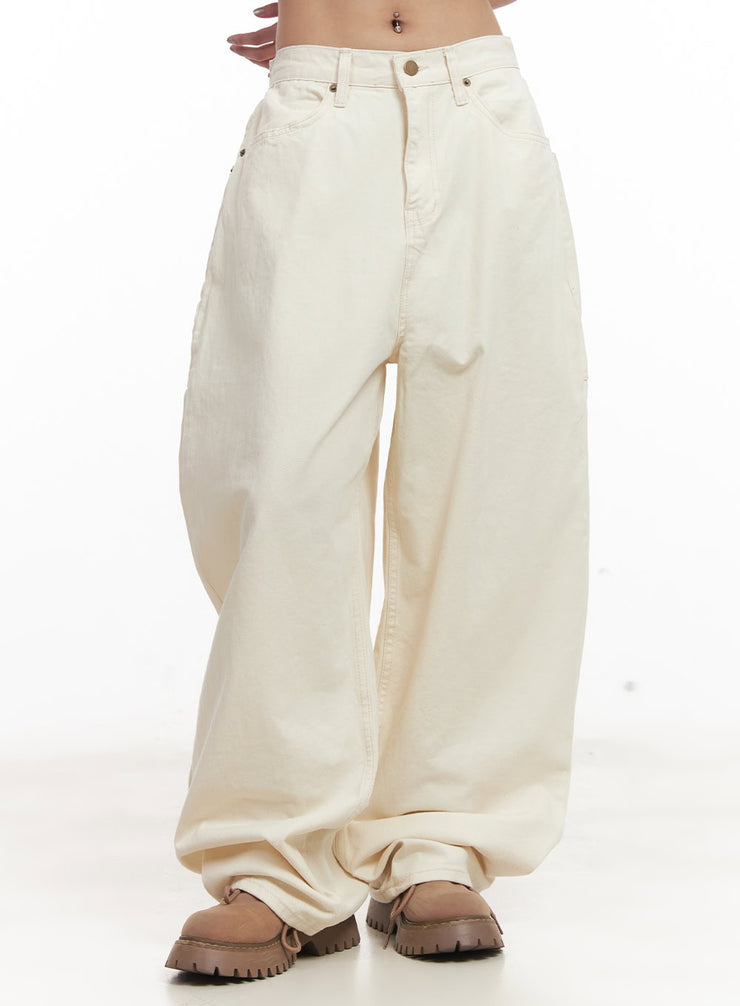 Classic Baggy Cotton Pants CM506