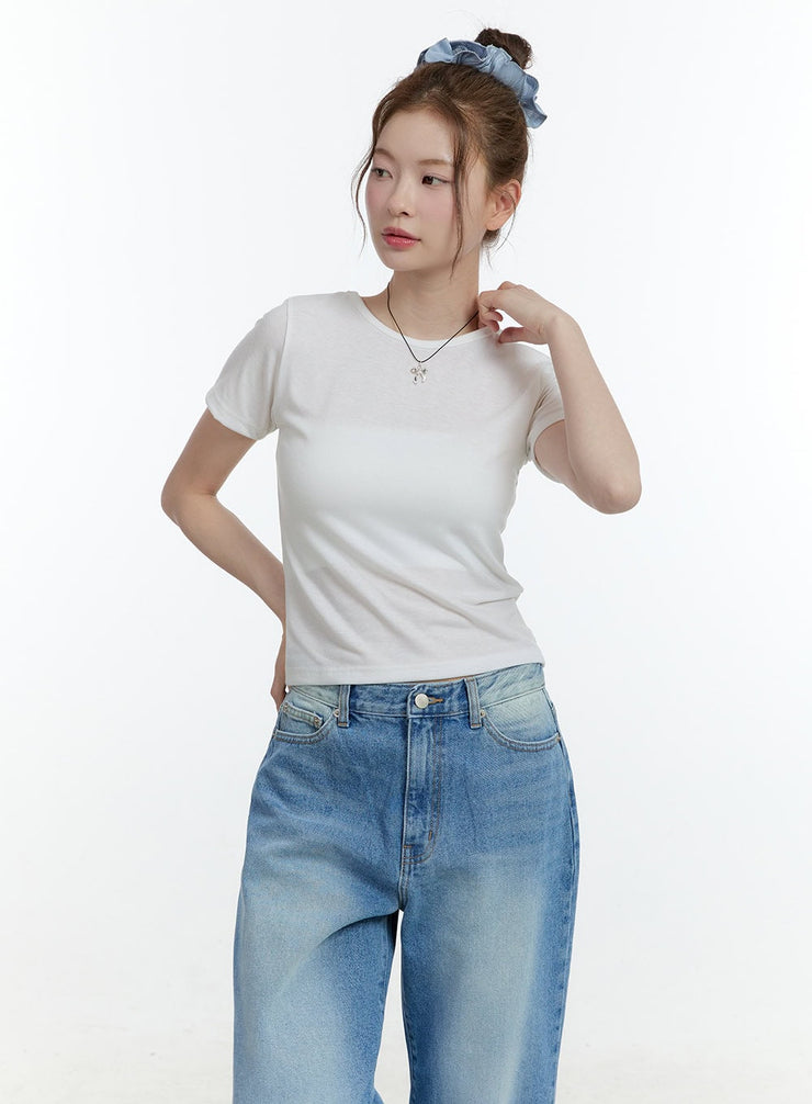 Basic Short Sleeve Top CF503