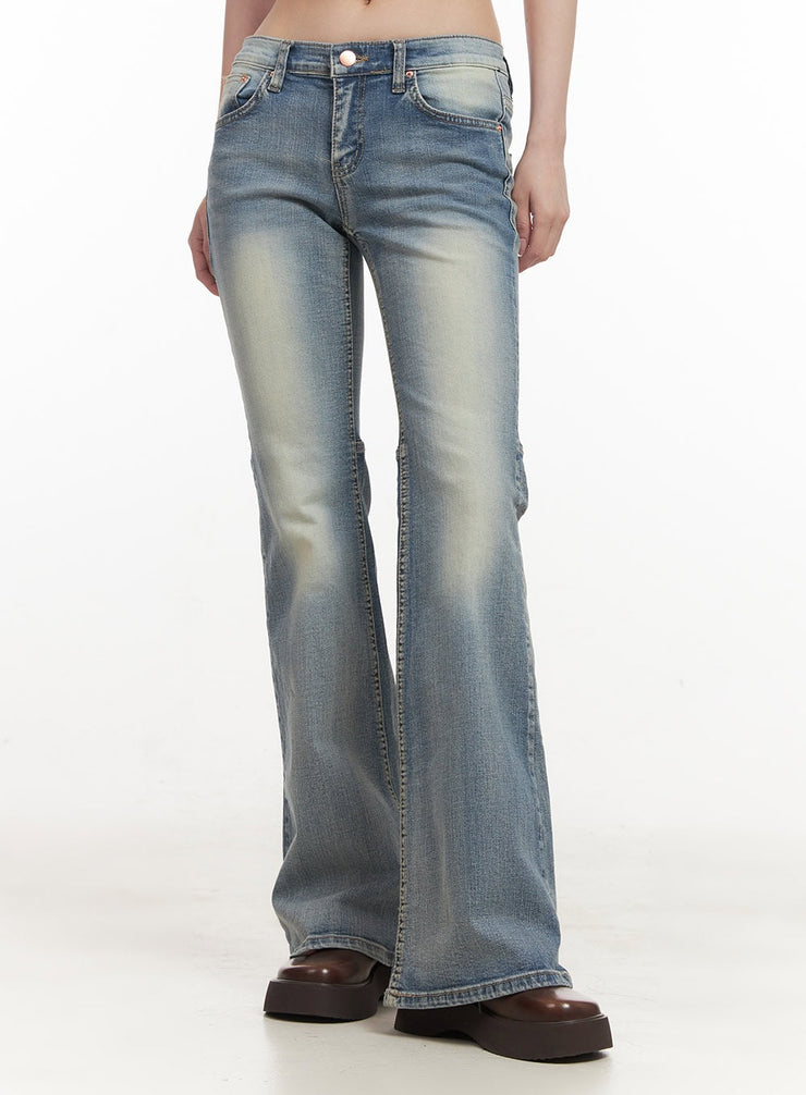 Tracy Washed Bootcut Jeans CF513