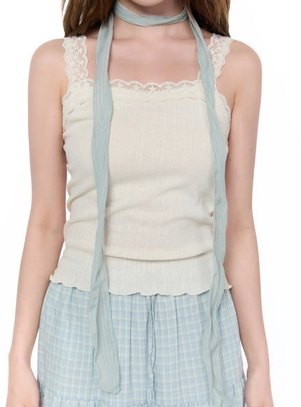 sheer-lightweight-scarf-ca520 / Mint