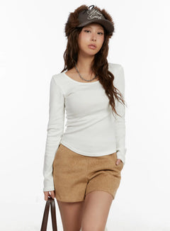 essential-fleece-lined-modal-top-cd512 / White