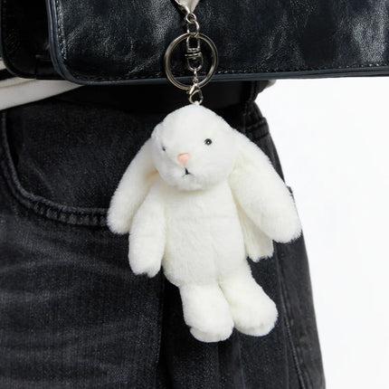 plush-bunny-bag-keychain-cs523 / White