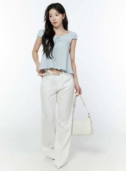 summer-cotton-bootcut-pants-iy507