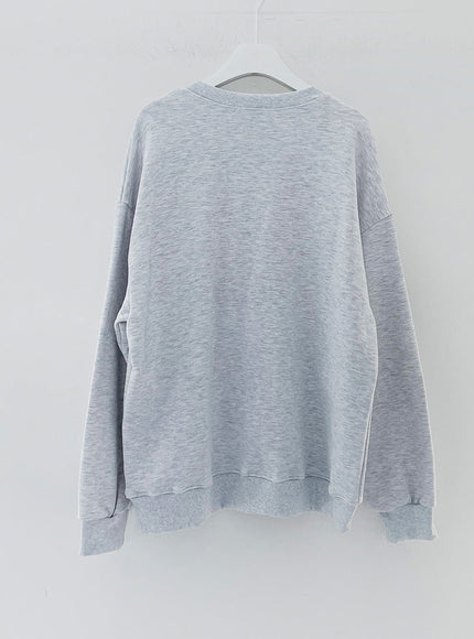 Sleeping Bear Print Sweatshirt