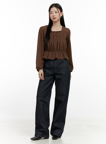 corduroy-square-neck-blouse-on408