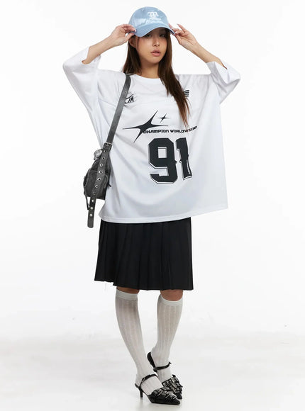 Pleated Midi Skirt IY504